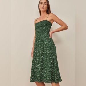Reformation Sable Dress - Coriander - Size S